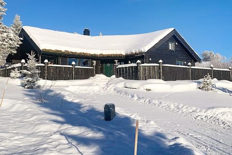 Einladendes Ferienhaus in malerischer Umgebung, ideal für einen erholsamen Urlaub mit Familie oder Freunden. Das Ferienhaus verfügt über einen offenen Küchen-/Wohnbereich mit einem Holzofen für gemütliche Stunden. Im TV auch deutsche/europäische Send...