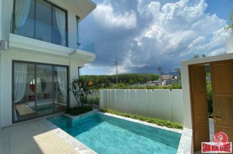 ALISA POOL VILLA A private pool villa project with modern amenities, urban location and sophisticated style is currently being built in 15 mins drive to Laguna and Layan Beaches. Villas are offered with four to five bedrooms, four to five bathrooms a...