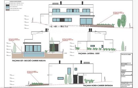 Plot of 510m2 with basic project for house with garage, pool, 4 bedrooms and 3 bathrooms of 189m2. The building permit is being processed. Contact us and we will help you throughout the purchase process.