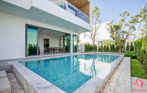 Unfurnished villa for sale ready to move in. Can park 2 cars Project Overview Casa Riviera Phuket is a luxury single-detached house project featuring a large swimming pool and situated in an ideal location on Chalermprakiat Rama 9 Road (Bypass Road)....