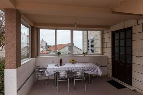 Rooms Ivo are self-catering accommodation units located in Dubrovnik. Luggage storage is available before check in and after check out. This twin room is located on the upper floor and can accommodate up to 2 people. Room features shared bathroom wit...