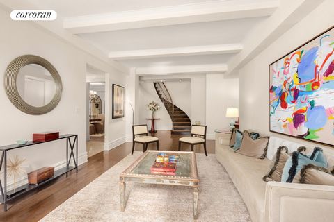 Indulge in the privacy of townhouse living paired with the full-service conveniences of a distinguished cooperative. This exquisitely renovated duplex maisonette boasts: - Four spacious bedrooms and 3.5 luxurious bathrooms. - A thoughtfully designed ...