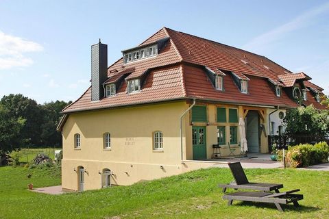 Exclusive holiday home with WiFi for up to 8 people on a hillside on the grounds of the Schlosshotel Wendorf near Schwerin. With 289 square meters of living space and extremely comfortable and stylish furnishings, the domicile is a true oasis of well...