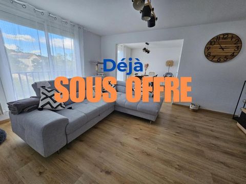 Appartement type P3/P4, lumineux, prêt à vivre