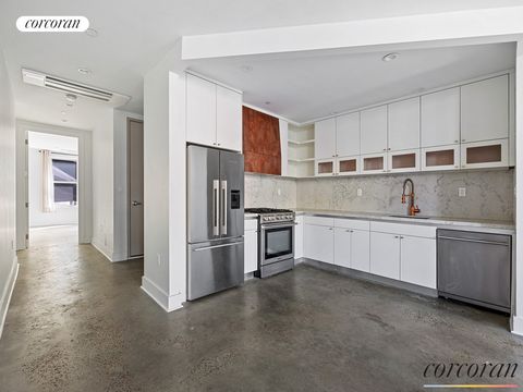 Welcome to 16 Melrose Street - a sprawling boutique condominium in the heart of prime Bushwick. Residence #1 is a breathtaking 1,806 sqft floor-through duplex offering 2 bedrooms, 2.5 baths, a sun-drenched open-concept floor plan, and a verdant outdo...