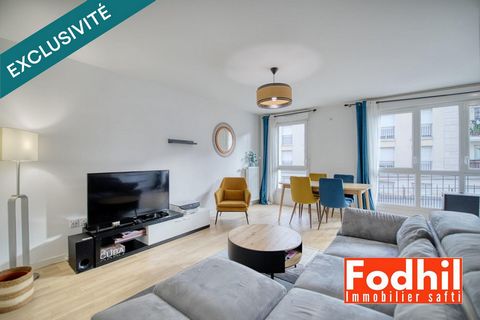 Appartement 3 piéces, 2 chambres avec parking et une cave.