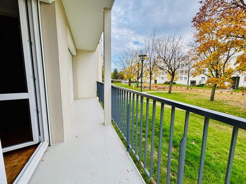 T4 RDC lumineux avec balcon, cave et stationnement