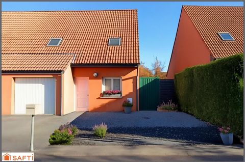 MARLY – MAISON SEMI INDIVIDUELLE 3 CHAMBRES AVEC JARDIN, GARAGE ET TERRASSE SANS VIS-À-VIS
