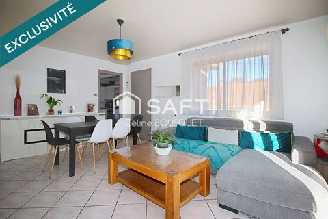 Appartement P4 de 66 m2 avec cours, garage et caves