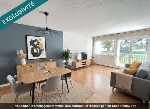 Talence appartement 3 pièces au rez-de-chaussée dans une résidence sécurisé + parking sécurisé