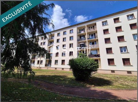 Appartement F3, 58m2, lumineux-trasversant, balcon