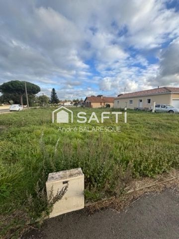 Terrain viabilisé à bâtir