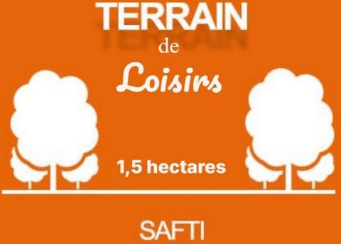 Terrain de Loisirs de 15 000m2