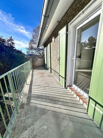 Haut de villa T3 avec 2 terrasses