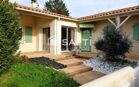 Niort, proche commodités, au calme, pavillon plain-pied 2005, 4 chambres, garage, jardin