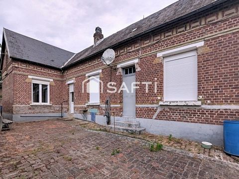 Charmante maison ancienne en briques avec travaux