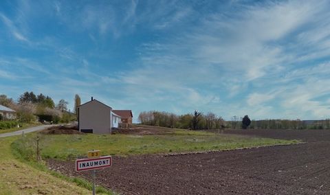 Dpt Ardennes (08), à vendre proche de RETHEL, à Inaumont terrain constructible de 965 m2