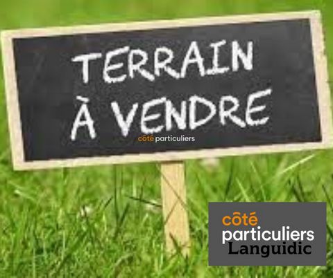 EXCLUSIVELY for you building land of 819m2 5km north of the town center of Languidic. Unserviced. Transportation nearby. Free of any manufacturer. To see quickly! Price € 89,990 including 7% agency fees. Ref : 8083