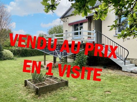 As usual, 50/50 IMMOBILIER guarantees you the lowest prices on the market and offers you this beautiful neo-Breton cellar in Berrien in the Monts d'Arrée, very close to Huelgoat. Ideal for nature lovers, if you are looking for calm or to put yourself...