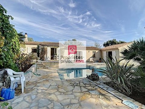 Occupied forward sale of a property located in ARCS sur Argens 2 detached villas A villa composed of a living room with fireplace, a kitchen opening onto the terrace and a master suite of 32 m². Adjoining this main part is a bedroom of 33 m² with sho...