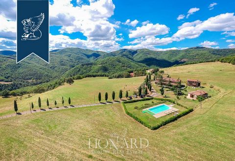 This prestigious, finely-renovated complex for sale in the province of Arezzo houses a 171-hectare agricultural company with a resort and a breeding farm of fine cattle. Entirely converted for tourist accommodation in 2011, this property stands in a ...