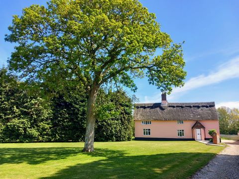 A beautiful 16th Century Grade II Listed Farmhouse sympathetically updated by the current vendor and offering flexible accommodation for either a family or sociable couple, cosy yet spacious. Set in grounds of 2 ACRES, including, a double cart lodge,...