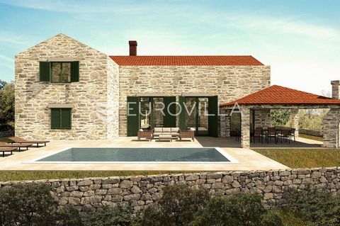 The island of Šipan, a spacious building plot of 1440 m2 with an existing building permit for the construction of a residential building extending over 3 floors with a total gross area of 630 m2. The basement consists of a garage with two parking spa...
