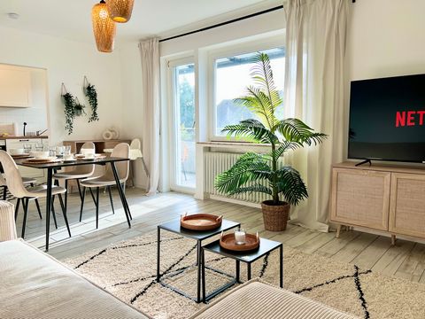 Cozy-Livings - We offer you a modern, stylish, spacious and fully equipped flat in a central location in Bad Homburg. Whether it's a family visit with kids or a business trip where you want to feel at home in the evening. Our Boholounge 2 offers you ...