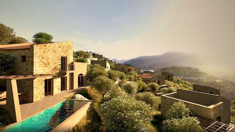 Privileged by the sweeping vistas of the sea, the White Mountains and the golden Cretan sunset, these villas offer privacy without sacrificing convenience. The project consists of ten villas located in the wonderful traditional village of Episkopi, a...