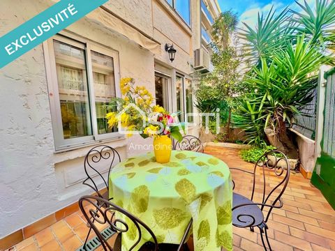 ------SOLD---- Welcome to Juan les pins, in a pretty house. Located 100m from Juan beach and 10 minutes walk from the train station, come and discover this pavilion composed as follows: On the ground floor: an equipped kitchen and a living room openi...