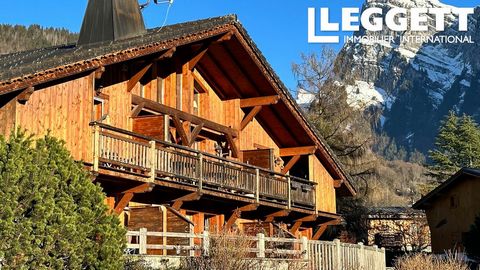 A26118JST74 - **NB Offer recently accepted.** Spacious apartment that feels like a chalet within easy-walking distance of the centre of Samoens. The accommodation is split over 4 levels and faces south, overlooking the village towards the ski station...