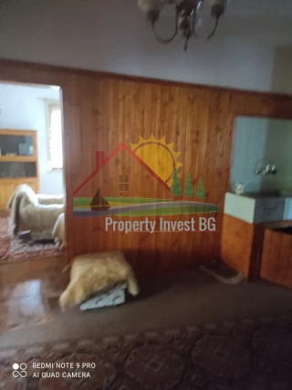 Price: €41.500,00 District: Smolyan Category: House Area: 95 sq.m. Plot Size: 300 sq.m. Bedrooms: 4 Bathrooms: 1 Location: Countryside A two-story stone and brick house (ready to live in) is for sale in Smolyan region, Rhodope mountains. The property...