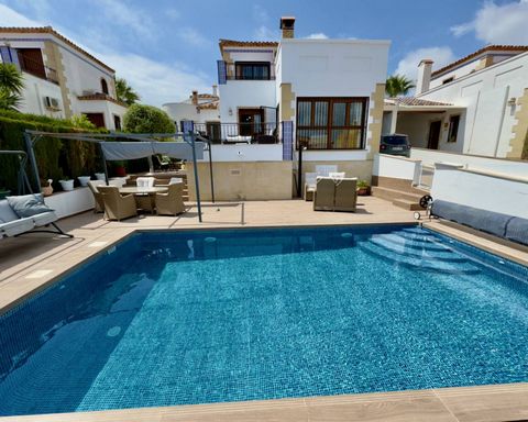 Welcome to this stunning villa nestled within the prestigious La Finca Golf resort on the sun-kissed Costa Blanca. Built in 2004, this meticulously crafted home offers a harmonious blend of comfort, elegance, and convenience. Spread across a generous...