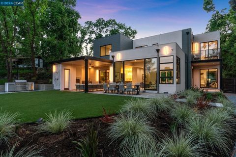 Nestled on a cozy knoll in the coveted West side of Alamo, you'll find this spectacular modern new construction property with owned solar. High-end luxury finishes and excellent floorplan with walls of glass that bring the outdoors in. Chef's kitchen...