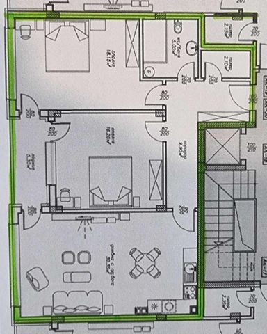 I am selling an apartment, new construction, under construction with Act 14 and expected Act 16 until June 2024 in the Vazrozhdentsi district, in the area of Block 62. The apartment has a total area of 116 sq.m. and consists of an entrance hall, a li...