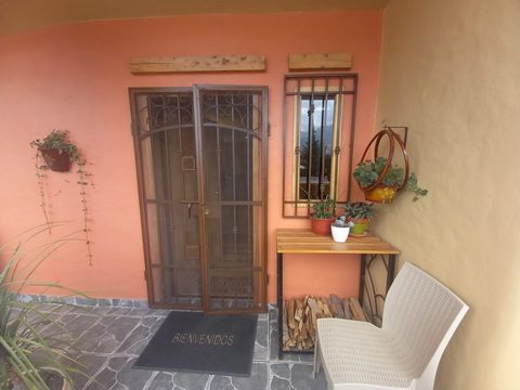 This property in Cotacachi is located in Casa del Sol, a few minutes walk from the center of Cotacachi. The apartment is on one floor and is located on a second floor and has: 2 bedrooms with walking Closets 2 full bathrooms, the master bathroom has ...