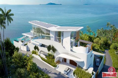 Investeringsproject voor de bouw van designvilla's op het hoogste niveau. Koh Samui, Thailand. KENMERKEN en PARAMETERS: VILLA 1850 (6+1 slaapkamers) GRONDOPPERVLAKTE 1351.6 m² GROENGEBIED (BINNEN EN BUITEN) 1101.9 m² / 80% TOTALE OPPERVLAKTE - 1889,1...