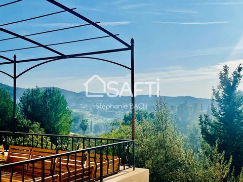 Just steps away from the prestigious village of Le Castellet, this majestic property embodies elegance in a truly unique natural setting. Set on 5,000 m² of land, this residence offers nearly 300 m² of living space across three levels, featuring gene...