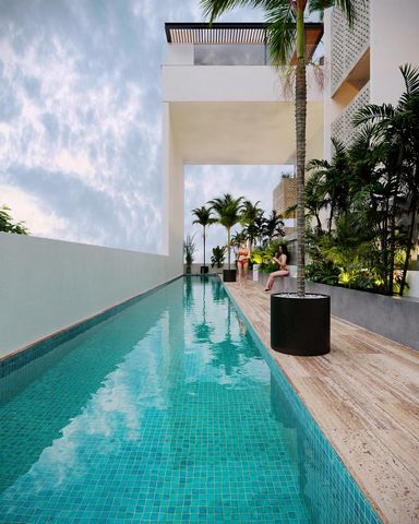 Experience the perfect fusion between the serenity of the sea and the vibrant energy of Playa del Carmen. div div div div div div div Located in the heart of Playa two blocks from the famous 5th Avenue div div div div from the famous 5th Avenue and w...