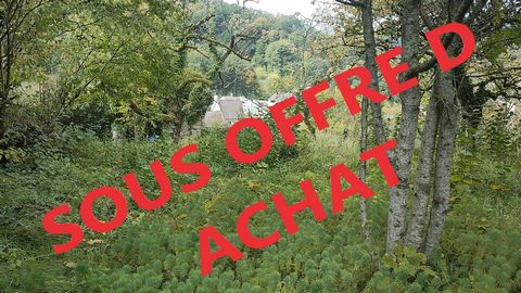 RARE joli terrain constructible 814 M2 SALINS LES BAINS JURA