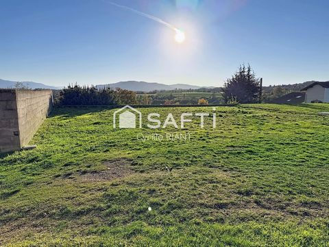 Terrain à batir vue montagne