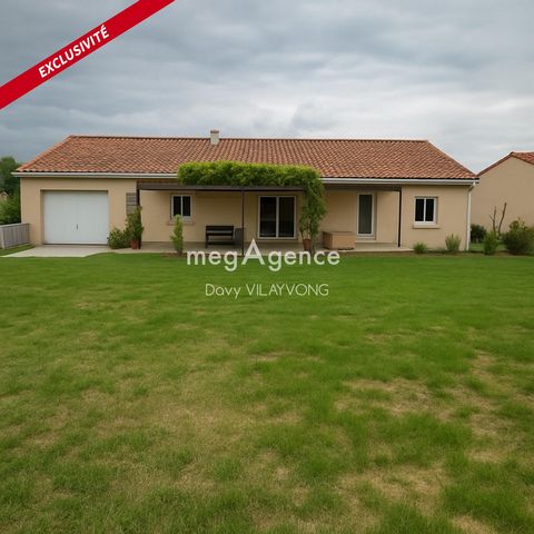 PLAIN PIED, 3 chambres, Garage, Jardin