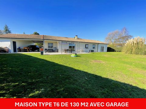 PAVILLON TYPE T6 AVEC GARAGE