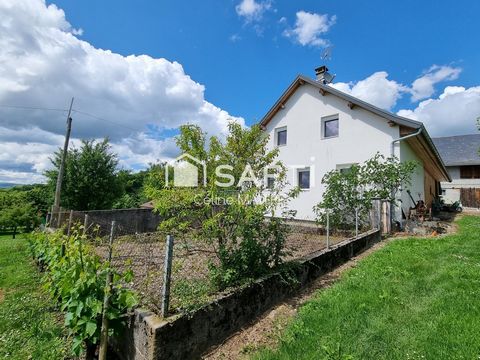Maison mitoyenne avec grand jardin