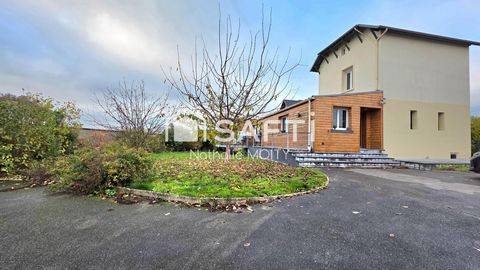 Maison d'exception de 189m², individuelle, habitable de plain pied, grand garage, terrasse, jardin