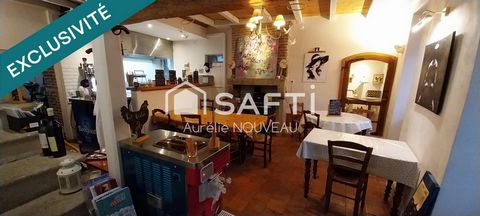 Murs et fonds de commerce dans le village de Charroux