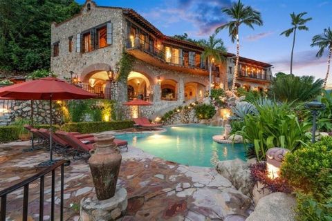 Villa Scala Acapulco. Spanish Colonial architectural work of art. This spectacular mansion was home for 20 years to the world-renowned singer and romantic icon Julio Iglesias. This very private mansion has been updated with state-of-the-art technolog...