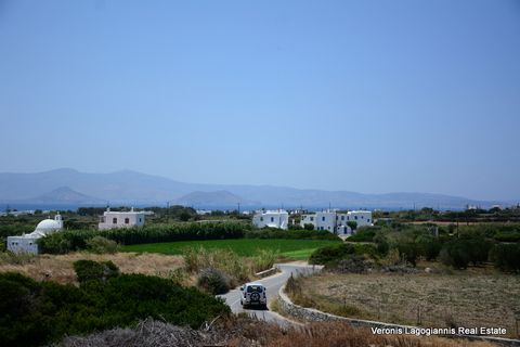 Plaka Naxos, a house of 140 m2 with sea view and 1 acre plot is for sale. The house is in the stage of plastering and the construction will be completed in 8 months from the date of purchase. Inside, the house consists of 4 bedrooms, 3 bathrooms, a k...