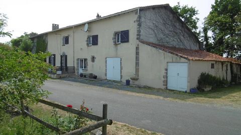 Located in the attractive bocage countryside between Secondigny and the larger town of Bressuire, where there are all shops and services. A couple of minutes from the village of Clessé, where there are local facilities including café bar/tabac/mini m...