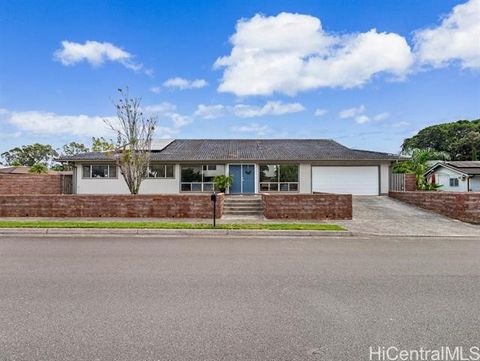 Don't miss the chance to own this fully renovated Single Family residence in the desirable Wahiawa Heights neighborhood. This newly remodeled single-level home nestled on a large, 10,726 sqft corner lot, features 3 bedrooms and 2 bathrooms, along wit...